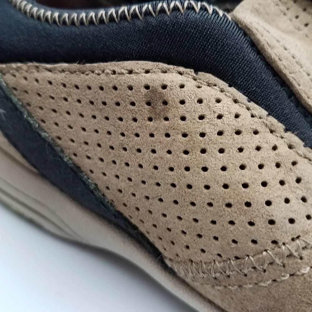 Clarks WAVE‎ WALK 9m Slip-on Clarks Tan Brown Casual Cushioned Breathable 63429